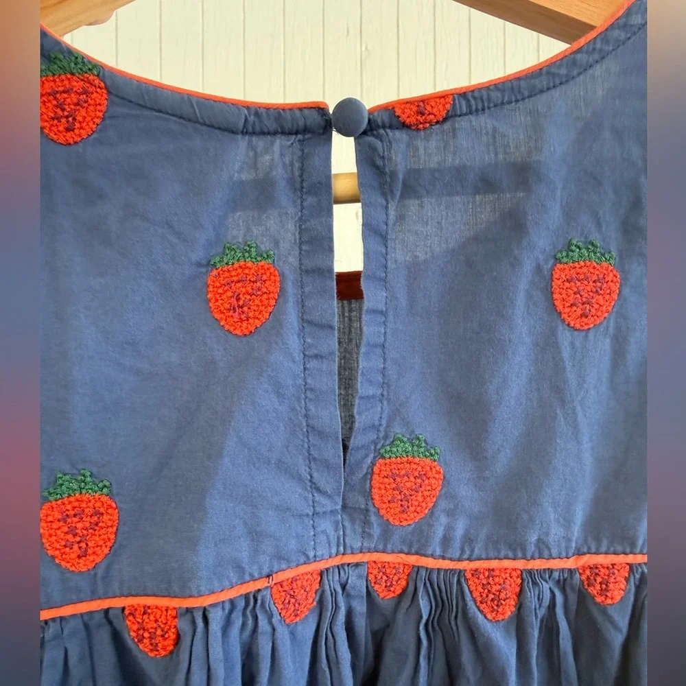 Farm Rio Strawberry Ruffle Blouse - Picture 8 of 11